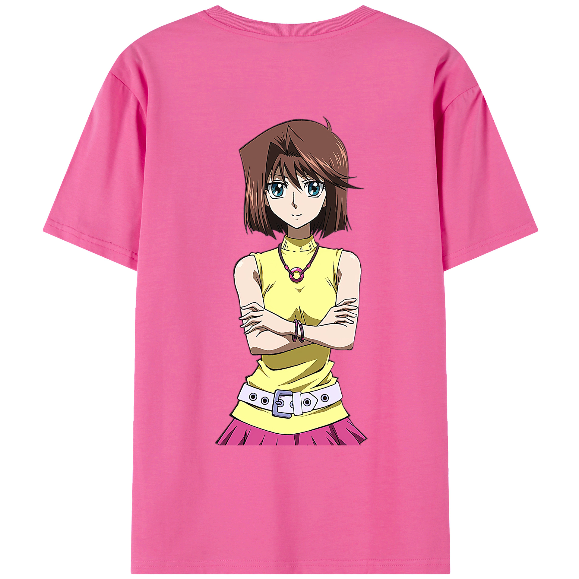 遊☆戯☆王 Yu-Gi-Oh! レディース半袖Tシャツ(バックプリント)